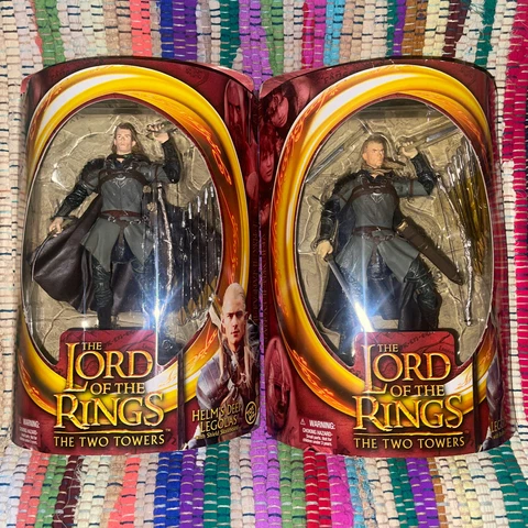 Toybiz Lord of the Rings:The Two Tower Set Of Legolas Figures 2002 Cover
