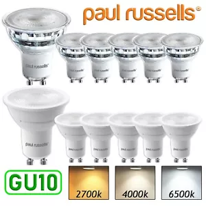 GU10 LED Bulbs Spot Light Dimmable Daylight Warm Cool White Ceiling Lights UK - Picture 1 of 12