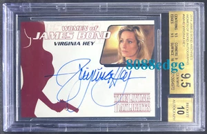 Mujer de James Bond 2014 automático: Virginia Hey #wa40 ""Mad Max"" BGS 9,5 autógrafo 10 - Imagen 1 de 9