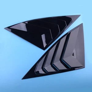 Fit for Hyundai Tucson 2022 Rear Window Shutter Louver Blinds Cover Trim 2pcs - Picture 1 of 5