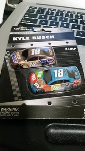 Kyle Busch #18 M&Ms & Snickers-1/87 Set-Nascar Authentics 2019 Wave 04 - Picture 1 of 2