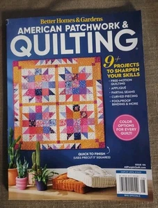 American Patchwork & Quilting Magazine 2025 August 9+ Projects to Sharpen Skills - Picture 1 of 1