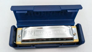 Arpa Hohner Blues MS armónica en C con estuche original - Hecha en Alemania - Imagen 1 de 11