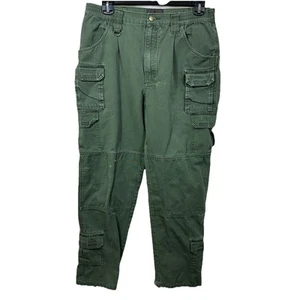Pantalones cargo Woolrich Elite Series tácticos OD verdes desgastados ropa de trabajo para hombre - Imagen 1 de 14