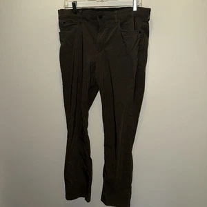 Weatherproof Vintage Pants Men's 34x30 Olive Casual Nylon Stretch - Picture 1 of 6