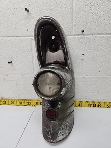 Used OEM GM RH Taillight Assembly / Housing Bezel R4-55 1955 Buick Super (SVM157 - Picture 1 of 20