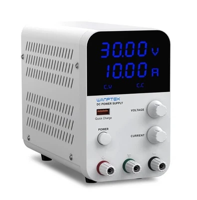 Adjustable DC 0-30V/60/120V 0-3/5/10A Lab Power Supply Variable Bench Switching - Image 1 of 4