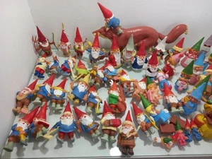 Lot 60 Figures PVC David Gnome BRB Star Toys Lisa Gnomo Startoys 80's 1.9 Kg - Imagen 1 de 12