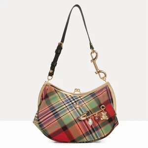 Cartera Vivienne Westwood x NANA Belle Marco Corazón Tartán Italia 25ª Colaboración - Imagen 1 de 6