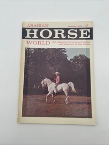 The Arabian Horse World Magazine October 1965 - Hadbah Cover - Picture 1 of 5