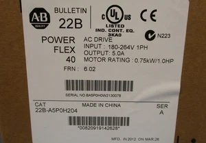 Nuovo Allen Bradley 22B-A5P0H204 spedizione gratuita nuovo in scatola nuovo sigillato in fabbrica PLC - Foto 1 di 4