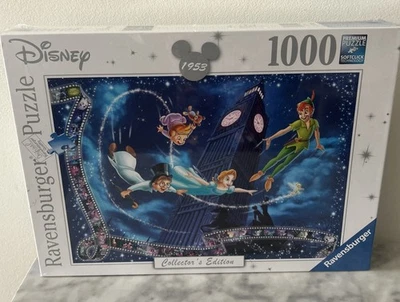 New Sealed Ravensburger 1000 Pc Puzzle Disney Collector's Edition 1953 Peter Pan - Image 1 of 4