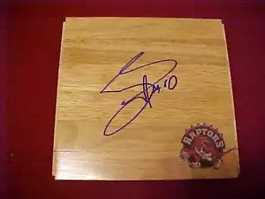TORONTO RAPTORS LEANDRO BARBOSA SIGNIERTE BODENFLIESE SELTEN ANSEHEN - Bild 1 von 1