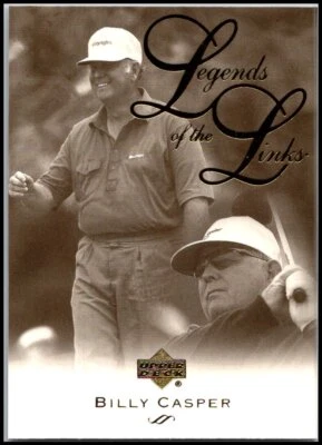 2003 UD Upper Deck Golf #74 Billy Casper - Legends of the Links FREE SHIPPING! - Image 1 of 2