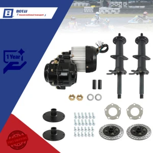 With 4 Stud Hub 40" Rear Axle Kit Electric Brushless Differential 1000W Motor US - Picture 1 of 15