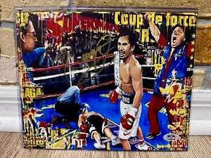 MANNY PACQUIAO SIGNED AUTO 8 X 10 BOXING PHOTO Ricky Hatton Fan Art PSA 218 - Bild 1 von 3