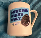 2021 Oreo Cookie "Dunking Vibes Only" White Plastic Mug