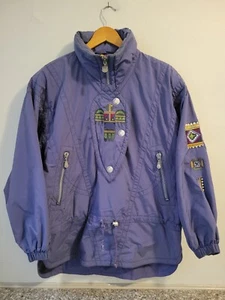 Vintage Kaelin Womens 10 Embroidered Thunderbird Insulated Pullover Anorak... - Picture 1 of 12
