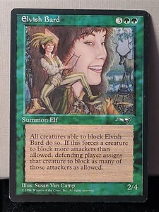 MTG Alliances - Elvish Bard - NM - Picture 1 of 1