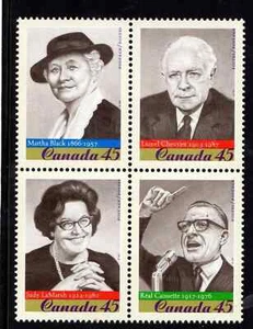 CANADA - Scott 1661-1664 - Block - MNH - Picture 1 of 1