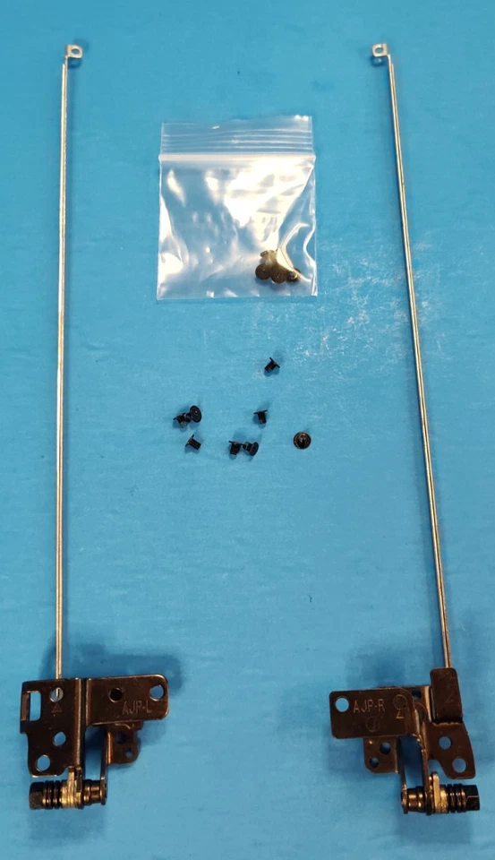 Acer Aspire 3 A315-21-95KF Pantalla LCD de 15,6" Juego de bisagras izquierda y derecha con tornillos Foto 1 de 1