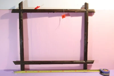 Antiguo marco de madera estilo Selva Negra c1910/20s Hungría 67x57cm Foto 1 de 4