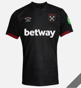 Officially Licenced West Ham Away Shirt black 24/25 Size XXL 2XL BNWT - Picture 1 of 7