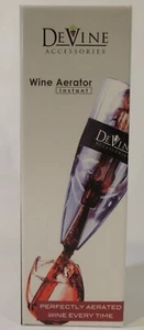 Nuovo con scatola Devine elegante aeratore vino decanter supporto gomma istantaneo professionale - Foto 1 di 12