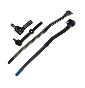 4 New Pcs Drag Link Tie Rod Ends for Dodge Ram 1500 2500 94-97 1 Year Warranty - Picture 1 of 3
