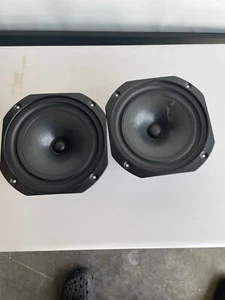 KEF Speakers; SP1092 Woofers (pair, one is good the other is damaged). - Picture 1 of 5
