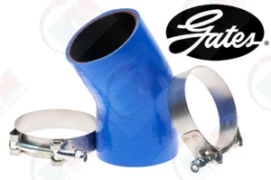 Gates Air Inlet Duct Turbo Boot Long W/ Clamps For '05-07 6.0L Powerstroke Ford - Picture 1 of 1