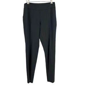 Eileen Fisher Pants Black Trouser Wool Blend Minimalist Professional Size 6 - Picture 1 of 8