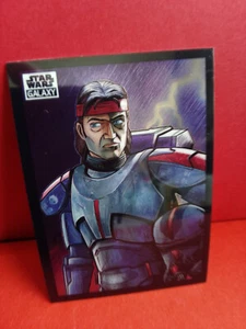 2022 Topps Star Wars Chrome Galaxy Hunter base set numero 88 - Foto 1 di 1