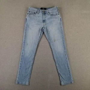 Hollister 30x30 Skinny Jeans Epic Flex Stretch Light Wash Stained See Pics - Picture 1 of 10