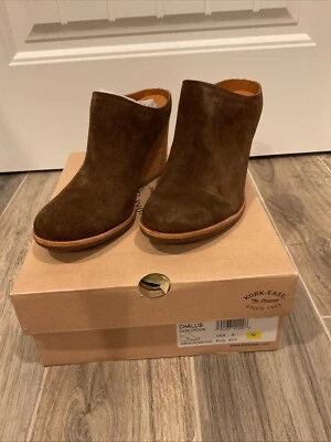 New Woman’s Kork Ease Challis Block Heeled Clogs Dark Brown Size 9 - Image 1 of 4