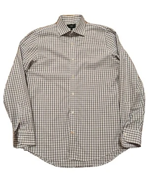 Jack Spade Button Down Shirt Sz 15.5 White Check New York Mens  - Image 1 of 4