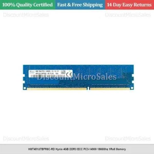 HMT451U7BFR8C-RD Hynix 4GB DDR3 ECC PC3-14900 1866Mhz 1Rx8 Memory - Picture 1 of 1