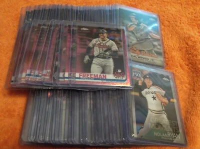 2019 Topps Chrome Update PINK, 150yrs & Family refractors assorted. U PICK - Image 1 of 4