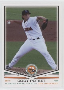 2017 Grandstand Florida State League Top Prospects Cody Poteet #17