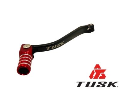 Palanca de cambios plegable Tusk HONDA XR650L XR650 XR 650L 1993-2025 roja Foto 1 de 4