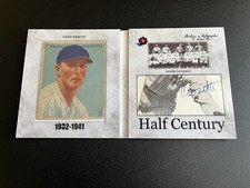 2020 Historic Autograph Half Century Frank Crosetti 1933 Goudey Auto NY Yankees