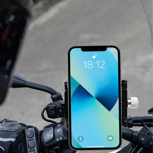 Phone Mount for Bike Adjustable Motorcycle Cell Phone Mount Aluminum Alloy sweet - Picture 1 of 5