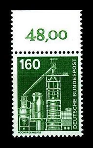 BUND Industrie und Technik, 160 Pf. **, Mi. 857 - mit Oberrand, postfrisch - Picture 1 of 1
