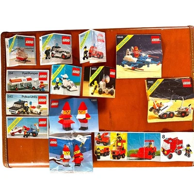 LEGOLAND Vintage Manuals Pieces Bricks Space Lot Lego 1970s - 1980s - Image 1 of 4