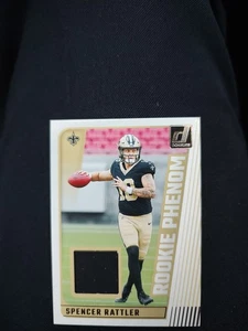 2024 Panini Donruss - Rookie Phenom Jerseys Spencer Rattler #RPJ-SRA (MEM, RC) - Picture 1 of 2