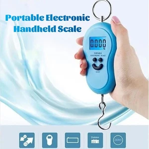 Hanging Weight Luggage Scale 110lb/50kg Portable Travel LCD Digital - Picture 1 of 17