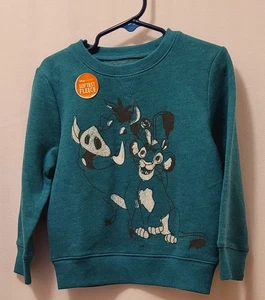 DISNEY/JUMPING BEANS BOYS 3T LION KING SOFTEST FLEECE SHIRT.  NEW - Picture 1 of 5