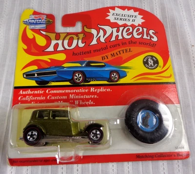 Hot Wheels Vintage Collection Exclusive Series 2 II Redline '32 Ford Vicky OLIVE - Imagem 1 de 3