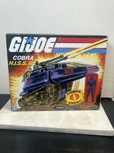 Vintage 1989 GI Joe Cobra H.I.S.S. III Panzer mit Rip It Driver. Originalverpackt. ARAH - Bild 1 von 13