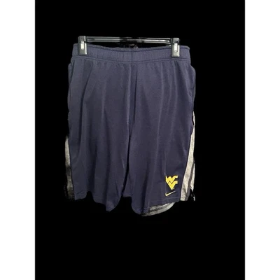 West Virginia Mountaineers Athletic Shorts Nike Men's Small Dri Fit NCAA - Image 1 of 4